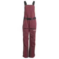 adidas Womens Tr 3l GorE-Tex Bib W Ski Trouser in Red