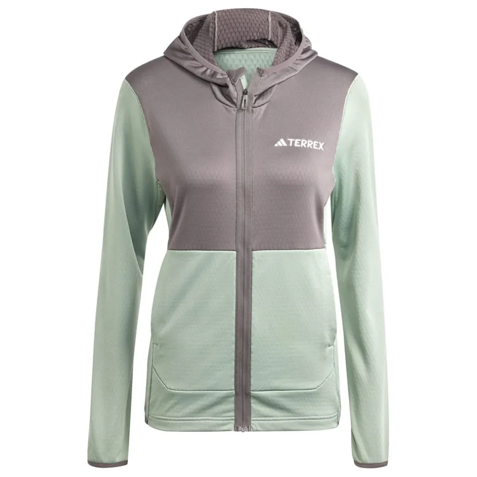 adidas Womens W Xpr Lt Fl H J Fleece in Green