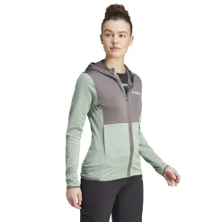 adidas Womens W Xpr Lt Fl H J Fleece in Green