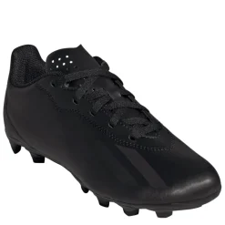 adidas X Crazyfast Club Childrens Flexible Firm Ground Football Boots in Black