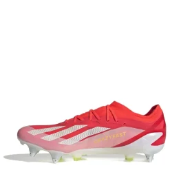 adidas X Crazyfast Elite Soft Ground Football Boots in Red