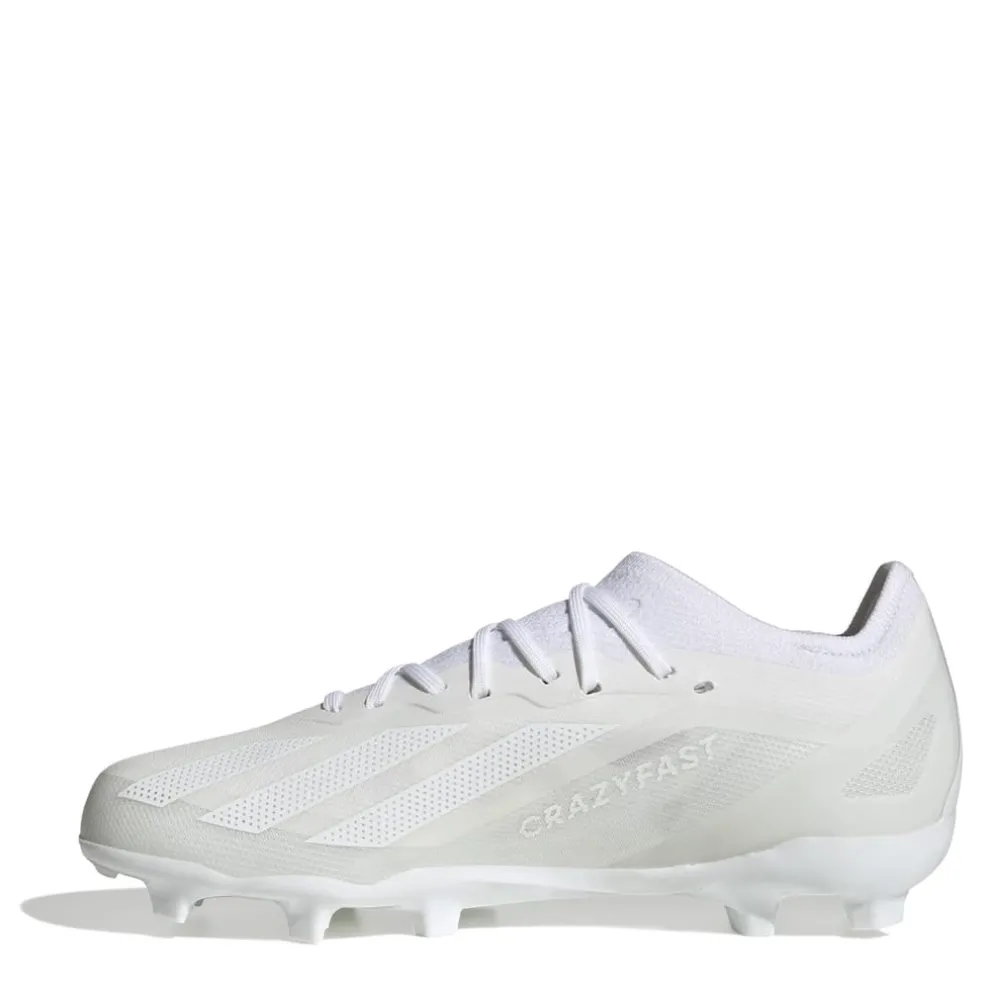 adidas X Crazyfast.1 Fg J Firm Ground Football Boots Boys in White