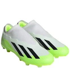 adidas X Crazyfast League Laceless Firm Ground Football Boots in White