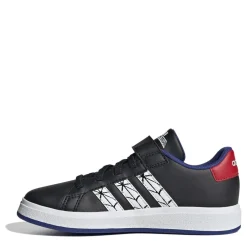 adidas X Marvels Spider Man Grand Court Shoes Childrens in Blue
