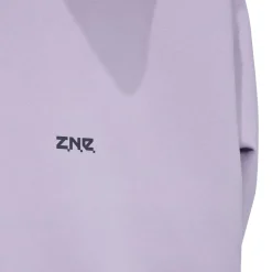 adidas Z.N.E Hooded Relaxed Fit Sweatshirt in Purple