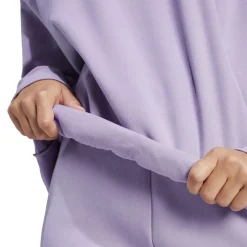 adidas Z.N.E Hooded Relaxed Fit Sweatshirt in Purple