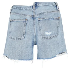 Agolde Criss Cross Shorts in Blue