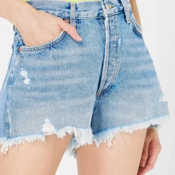 Agolde Parker Shorts in Blue