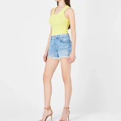 Agolde Parker Shorts in Blue