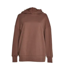 Agon Lounge Boxy Oversized Hoodie Coffee in Brown