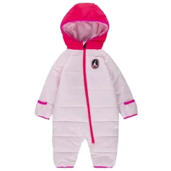 Air Jordan Baby Long Sleeve Snowsuit in Pink