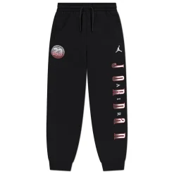 Air Jordan Gamet Fleece Jog Jn54 in Black