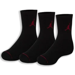 Air Jordan Jumpman 3 Pack Quarter Socks Infants in Black