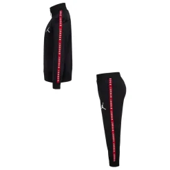 Air Jordan Tape Poly Tracksuit Infants in Black