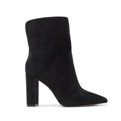 Aldo Ankle Block Heel High Heel Boots in Black