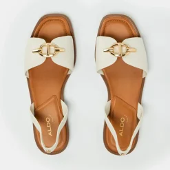 Aldo Sandals in White