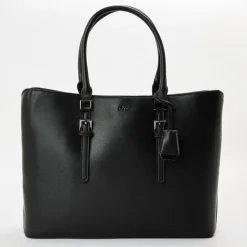 Aldo Tarandi Tote with Detachable Strap in Black
