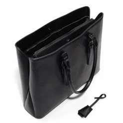 Aldo Tarandi Tote with Detachable Strap in Black