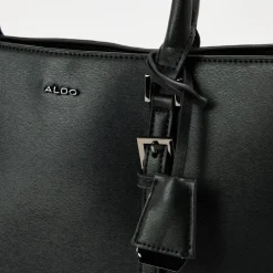 Aldo Tarandi Tote with Detachable Strap in Black