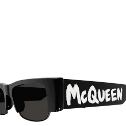 Alexander McQueen Mcqueen Sunglasses Am0404s in Black