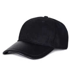 AllSaints Bsball Cap in Black