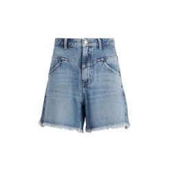 AllSaints Emmy Jean Shorts in Blue