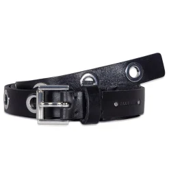 AllSaints Eyelet Belt20 in Black