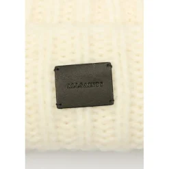 AllSaints Handknit Beanie in White