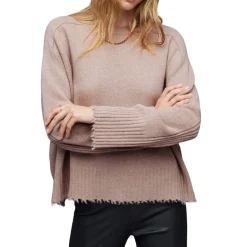 AllSaints Kiki Crew Neck Relaxed Fit Sweater in Pink