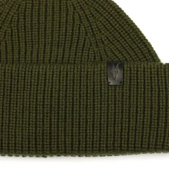 AllSaints Merino Beanie in Green