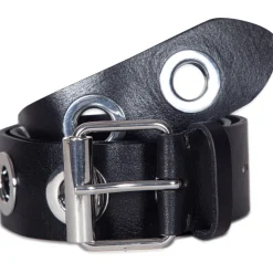 AllSaints 42mm Eyelet Belt in Black