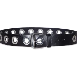 AllSaints 42mm Eyelet Belt in Black