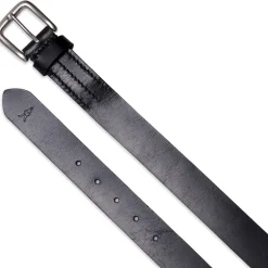 AllSaints 35mm Op Lg Belt in Black