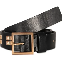 AllSaints 18mm Pyr Std Blt in Black