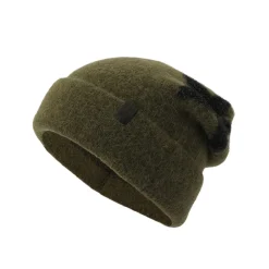 AllSaints Mtlc Str Beanie in Green