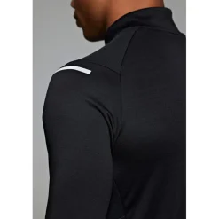 ALTRYN Mens Pike Tech Quarter Zip Top in Black