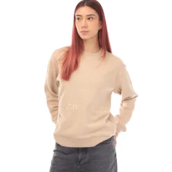 Ambush Crewneck Sweatshirt in Beige