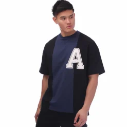 Ambush Varsity T-Shirt in Black-White