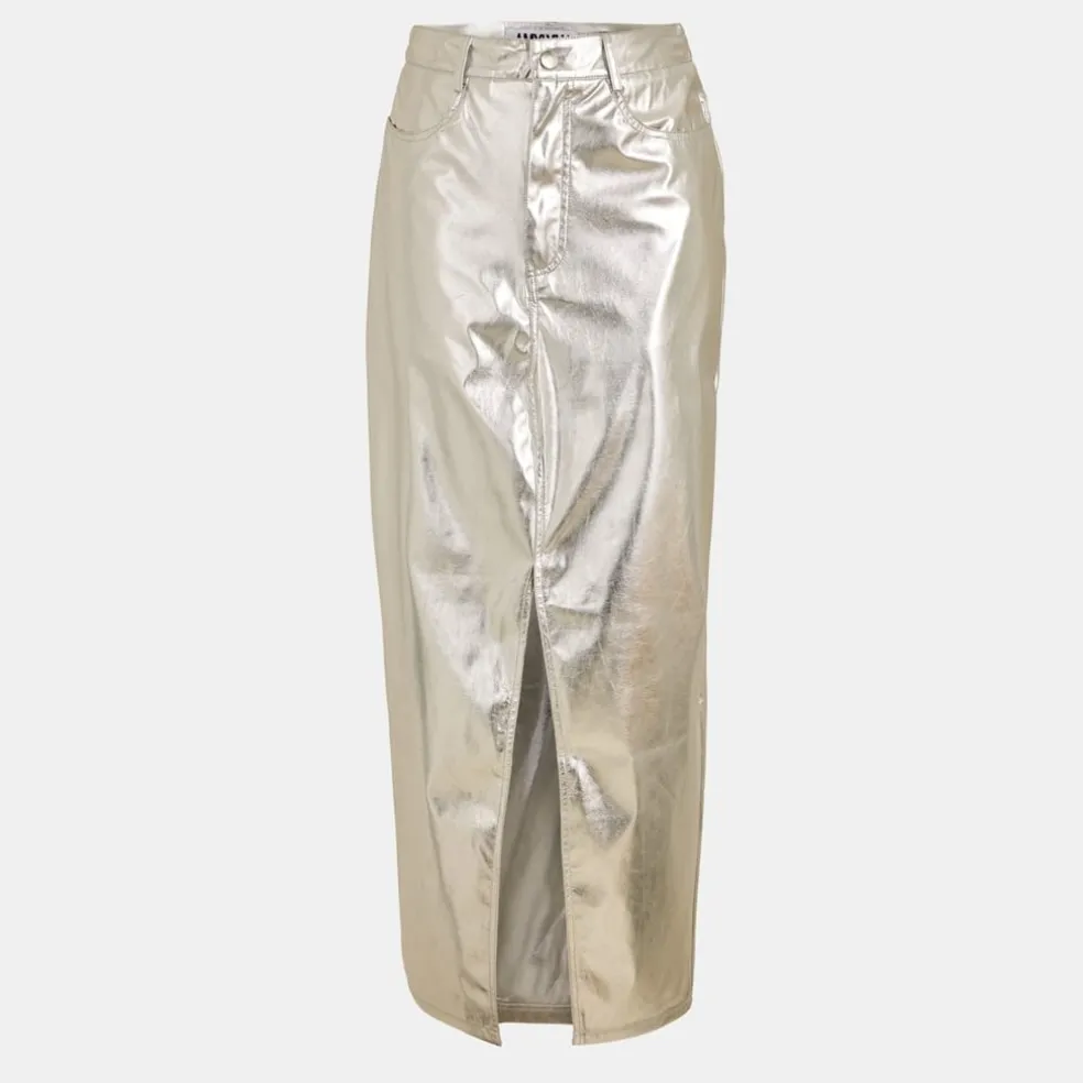 Amylynn Mtlc Mx Skrt in Silver