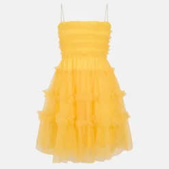 Amylynn Rfl Mn Dres in Orange