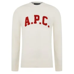 APC Joshua Pullover Jumper in White