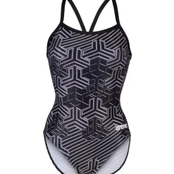 Arena Womens Kiko Pro Swimsuit in Black