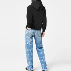 Aries Temple Hoodie in Black