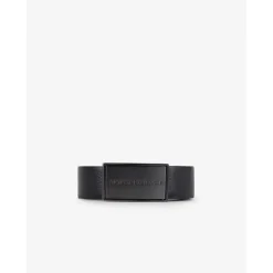 Armani Exchange Buckle Belt in Black
