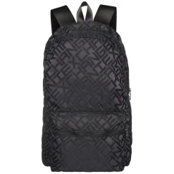 Armani Exchange Exchange All Over Logo Backpack in Black