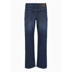 Armani Exchange Exchange 5 Pockets Pant in Blue