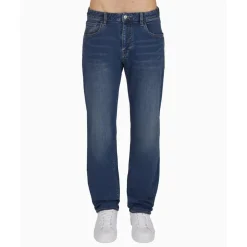Armani Exchange Exchange 5 Pockets Pant in Blue