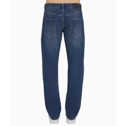 Armani Exchange Exchange 5 Pockets Pant in Blue