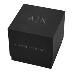 Armani Exchange Exchange Mens Three Hand Date, Gold Tone Stainless Steel Watch, Ax1951 in Gold