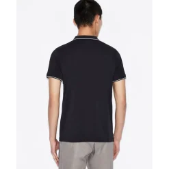 Armani Exchange Exchange Polo in Black
